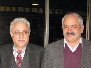 Ohannes Avedikian-Kulak, left, and Osman Köker