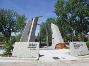 The Armenian Genocide Monument at Fresno State. Photo: ASP Archive