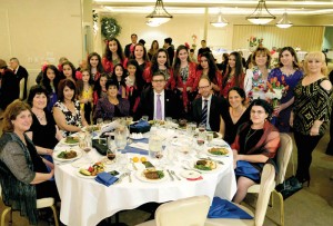 Dr. Joseph Castro was honored as “Man of the Year” by the Knights and Daughters of Vartan at a March 25 Banquet.